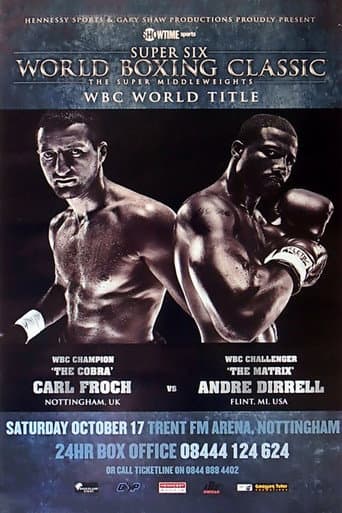 Poster for Carl Froch vs. Andre Dirrell