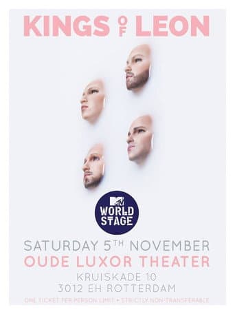 Poster for Kings of Leon Rotterdam