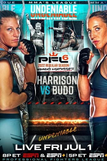 Poster for PFL 2022 #6: Regular Season - Harrison vs Young