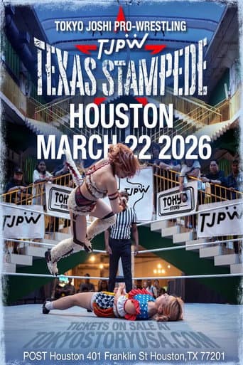 Poster for TJPW Texas Stampede in Houston