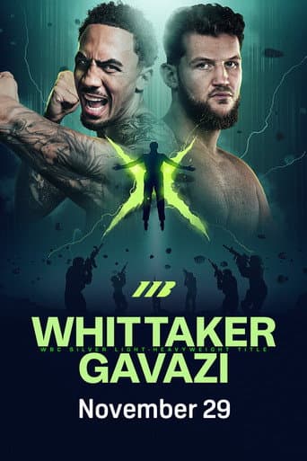 Poster for Ben Whittaker vs. Benjamin Gavazi