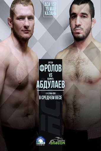 Poster for ACA 157: Frolov vs. Abdulaev