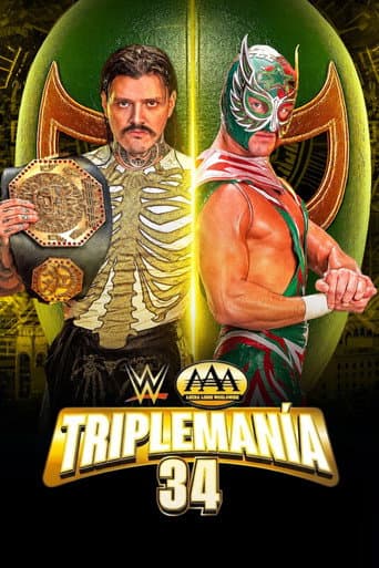Poster for AAA Triplemanía 34 - Sunday