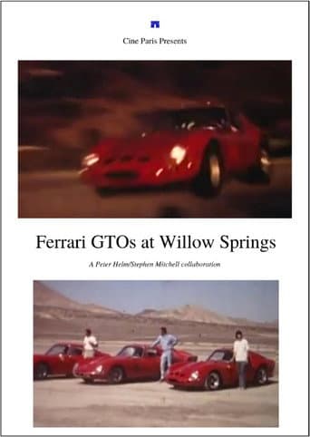 Poster for Ferrari GTOs at Willow Springs