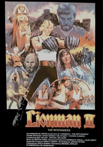 Poster for Lionman II: The Witchqueen