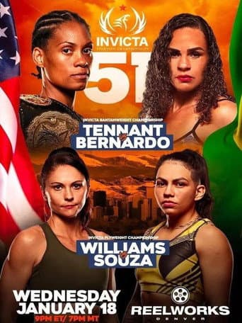 Poster for Invicta FC 51: Tennant vs. Bernardo