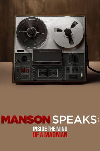Poster for Manson Speaks: Inside the Mind of a Madman