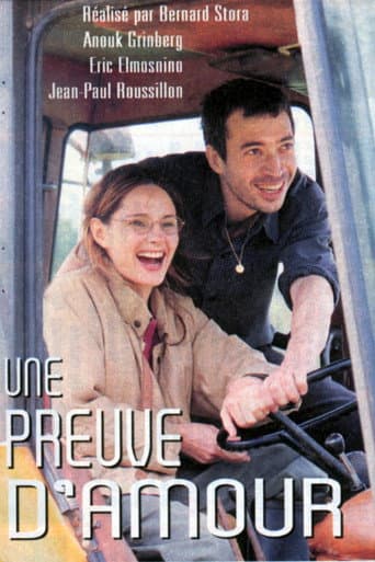 Poster for Une preuve d'amour