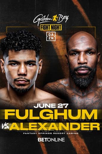 Poster for Darius Fulghum vs. Vaughn Alexander