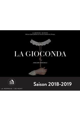 Poster for La Gioconda - Opera Bruxelles
