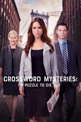 Poster for Crossword Mysteries: A Puzzle to Die For