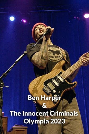 Poster for Ben Harper & The Innocent Criminals Olympia 2023