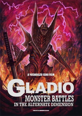 Poster for GLADIO: Monster Battles in the Alternate Dimension