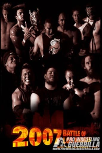 Poster for PWG: 2007 Battle of Los Angeles - Night Two