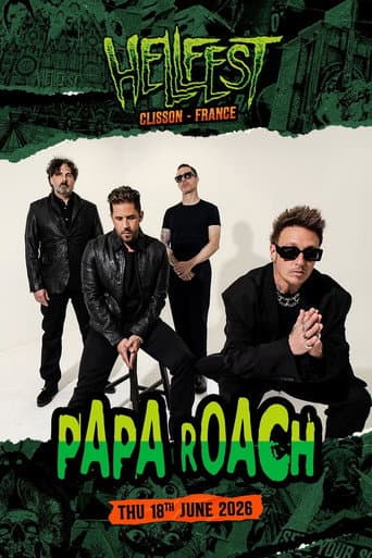 Poster for Papa Roach - Hellfest 2026