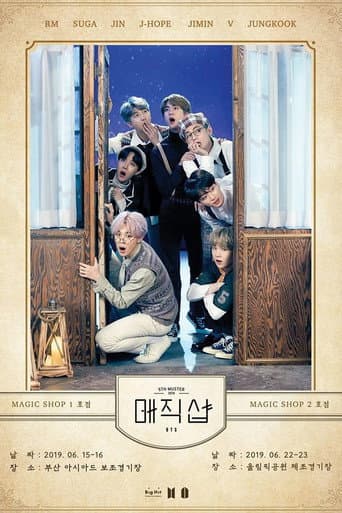 Poster for BTS 5th Muster Magic Shop in Seoul