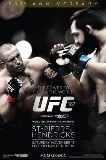 Poster for UFC 167: St-Pierre vs. Hendricks