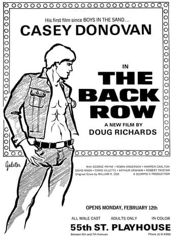 Poster for The Back Row