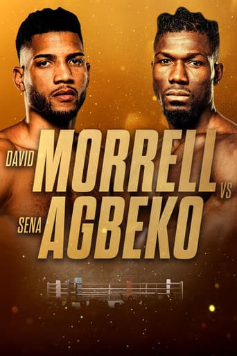 Poster for David Morrell Jr. vs. Sena Agbeko