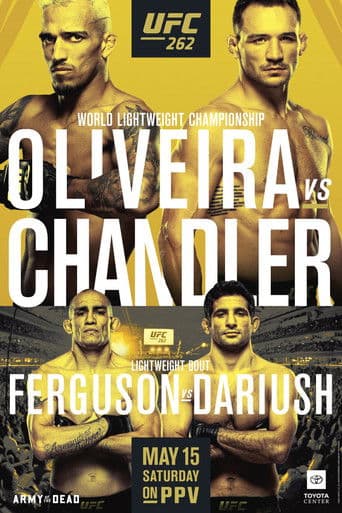Poster for UFC 262: Oliveira vs. Chandler