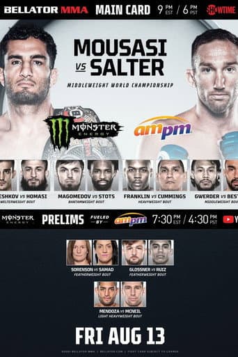 Poster for Bellator 264: Mousasi vs. Salter