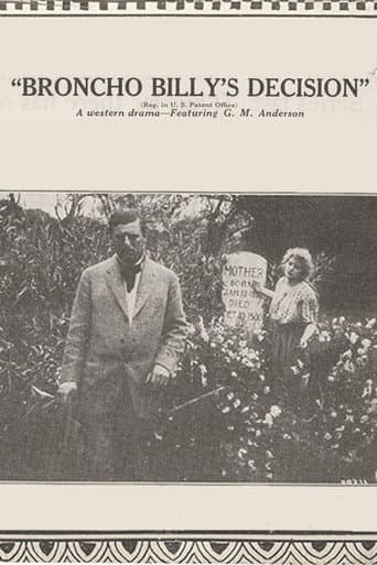 Poster for Broncho Billy's Decision
