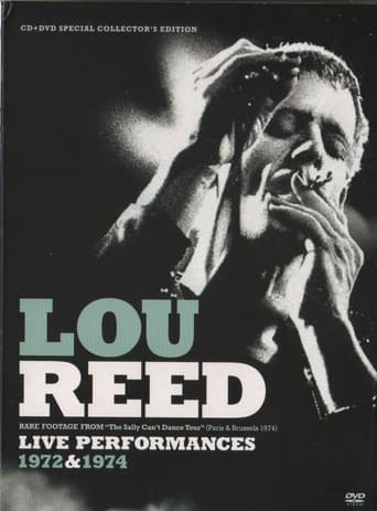 Poster for Lou Reed Live Performances 1972 & 1974