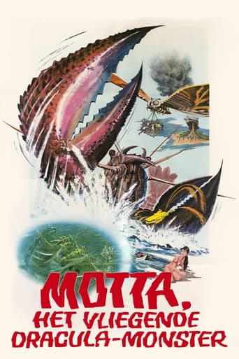 Poster for Motta, the Flying Dracula Monster