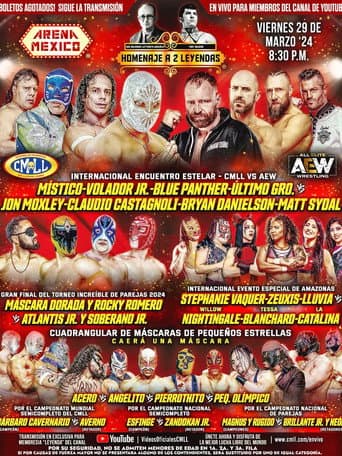 Poster for CMLL Homenaje a Dos Leyendas 2024