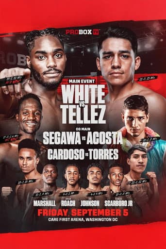 Poster for Jordan White vs. Rene Tellez Giron