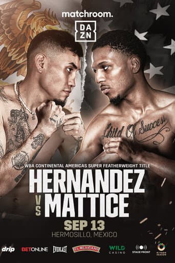 Poster for Eduardo Hernandez vs. Thomas Mattice