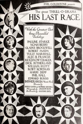 Poster for His Last Race