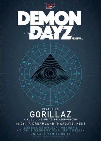 Poster for Gorillaz: Demon Dayz Festival