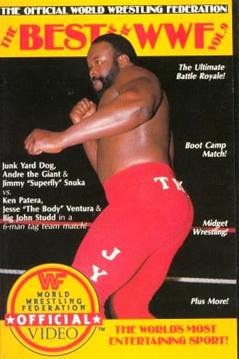 Poster for The Best of the WWF: volume 9
