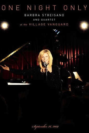 Poster for One Night Only: Barbra Streisand and Quartet at the Village Vanguard