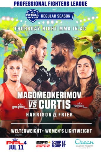 Poster for PFL 2019 #4: Regular Season - Magomedkerimov vs. Curtis