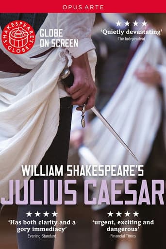 Poster for Julius Caesar - Live at Shakespeare's Globe