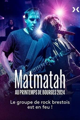 Poster for Matmatah au Printemps de Bourges 2024