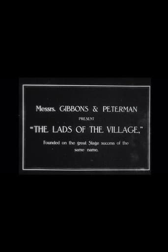 Poster for The Lads of the Village