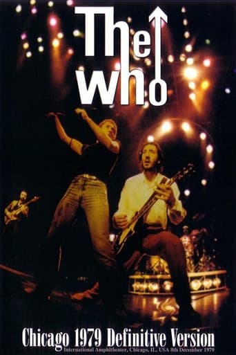 Poster for THE WHO Live At The Chicago Amphitheater 1979
