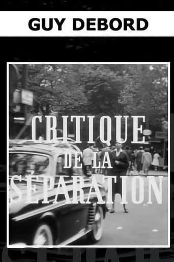 Poster for Critique of Separation