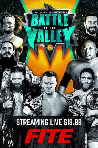 Poster for NJPW Battle In The Valley 2021
