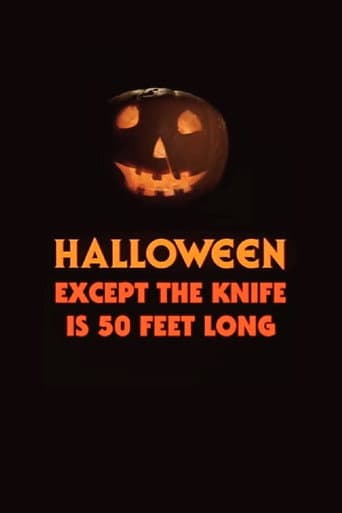 Poster for Halloween, Except the Knife Is 50 Feet Long