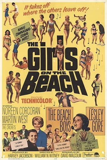 Poster for The Girls on the Beach