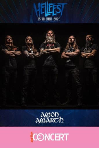Poster for Amon Amarth - Hellfest 2023