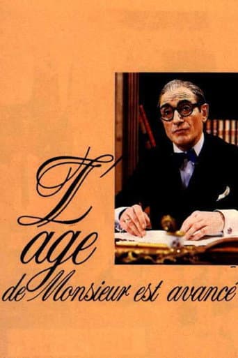 Poster for L'Âge de Monsieur est avancé