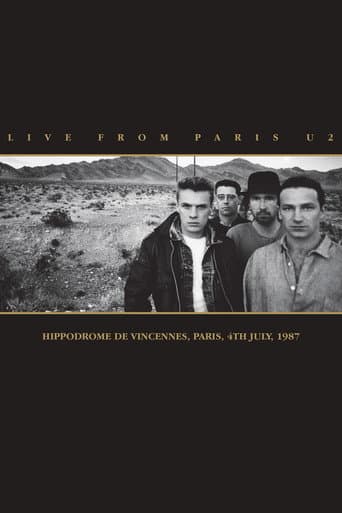 Poster for U2 Live from Paris