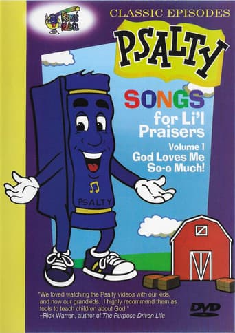 Poster for Psalty's Songs for Li'l Praisers, Volume 1: God Loves Me So-o Much!