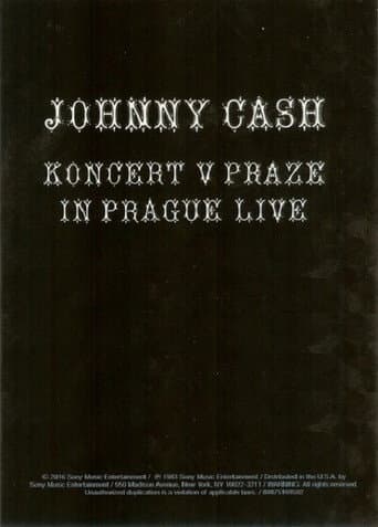 Poster for Johnny Cash: Live in Prague