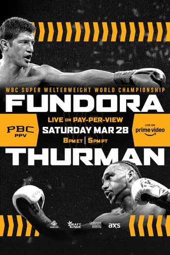 Poster for Sebastian Fundora vs. Keith Thurman